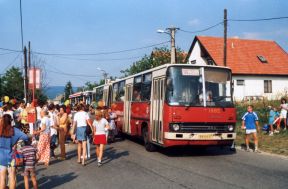 Posilnenie dopravy do Záhorskej Bystrice 20.8.2011