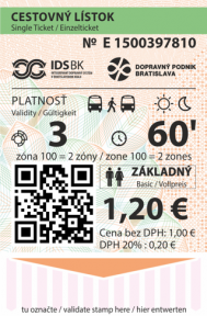 Cestovné lístky IDS BK