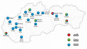 Na imhd.sk nájdete informácie už o 57 prevádzkach MHD na Slovensku