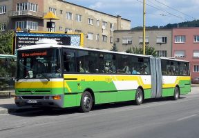 Autobusy Karosa B 961E premávajú aj na trolejbusových linkách