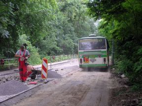Dočasné zrušenie linky 43 a zavedenie náhradnej linky X43 od 27.6. cca. do 13.7.2005