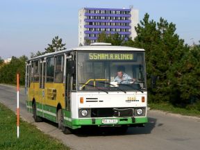 Výluka autobusov č. 55, 56 v Rači z dôvodu opravy potrubia (26.3. - 19.4.2010)