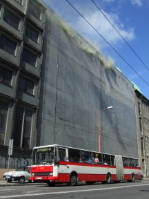 Mimoriadne: ZMENA: Požiar Steinu - presmerované linky 21, 31, 39, X14, 201, 204, 209, 210