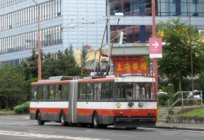 Trolejbus #6601 po oprave