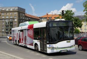 S celovozidlovou reklamou aj SOR #2211 a Solaris #1209