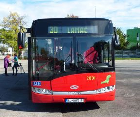 Dopravný podnik predstavil nový autobus Solaris Urbino 10