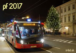 Premávka MHD na Silvestra a Nový rok (31.12.2016 – 1.1.2017)