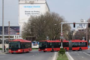 Výluka liniek 50, 70 a 88 na Mlynských nivách (16.7. – 16.9.2018)