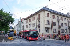 Jednosmerná výluka MHD na Palisádach (20. – 26.7.2020)