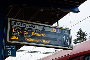 Výluka linky S70 medzi Hlavnou stanicou a Novým Mestom (28.5.2022 09:50 – 12:10)