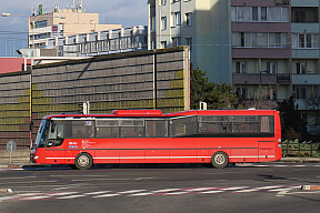 Výluka liniek 730 a 740 na Ráztočnej ulici vo Vrakuni (2.7.2022)