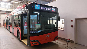 Čoskoro začnú do Bratislavy prichádzať nové hybridné trolejbusy