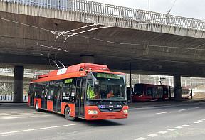 Trolejbusová trať Patrónka – Riviéra