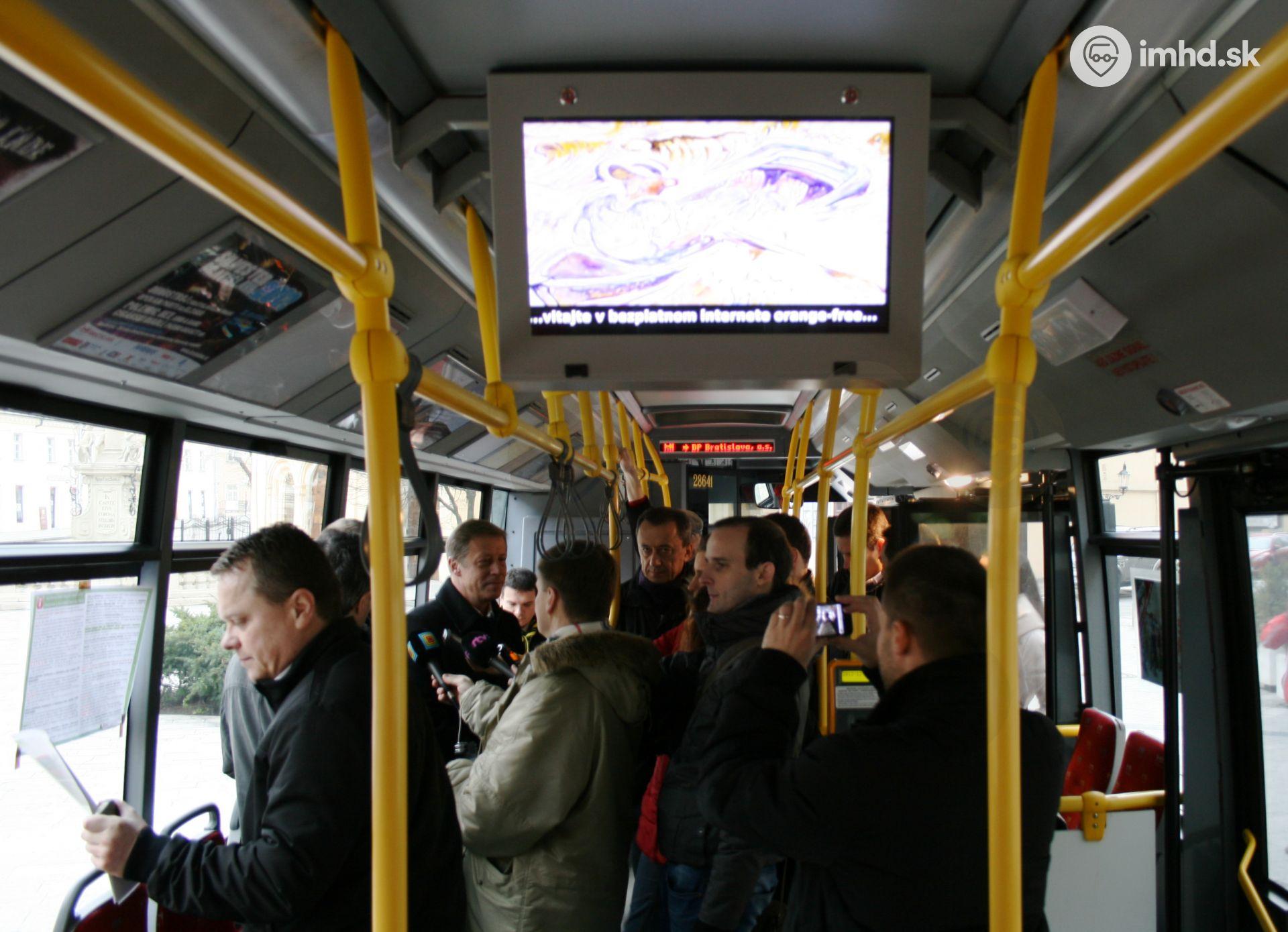 Wi-fi internet sa vracia do autobusov MHD • imhd.sk Bratislava