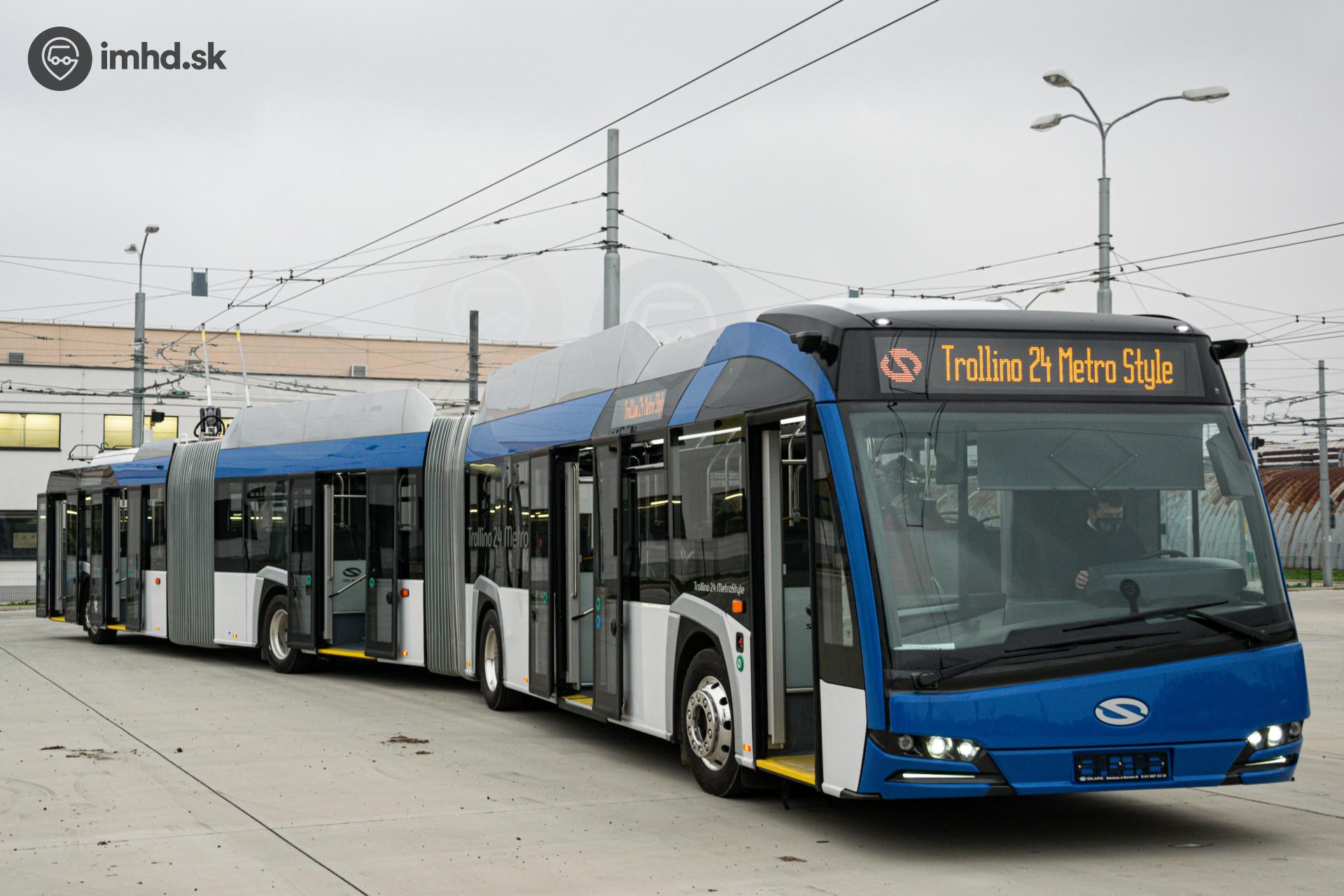 Dopravní Podnik Mercury Dopravný podnik otestuje veľkokapacitný 24-metrový trolejbus • imhd.sk