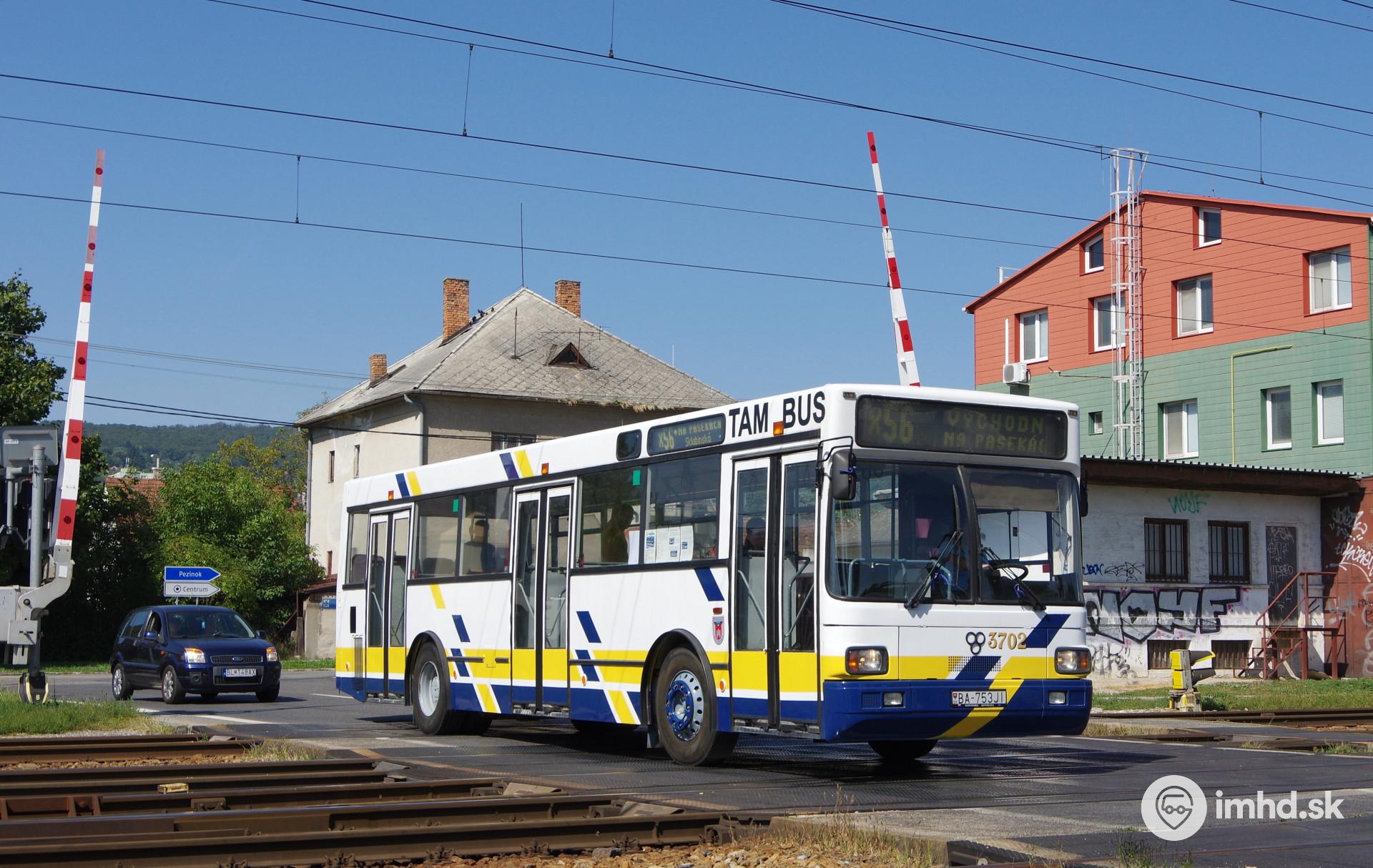  3702 Linka 38 Kremat rium Imhd sk Bratislava