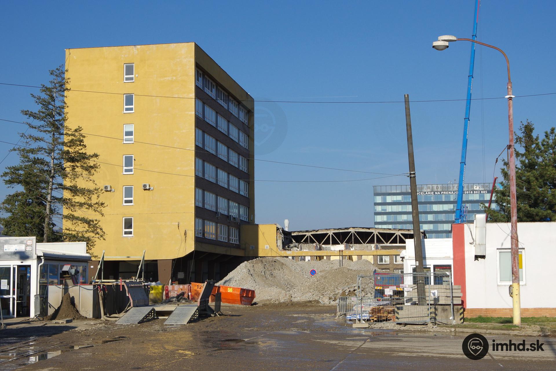 Vozovňa Krasňany a jej rekonštrukcia (18.2.2024) • imhd.sk Bratislava