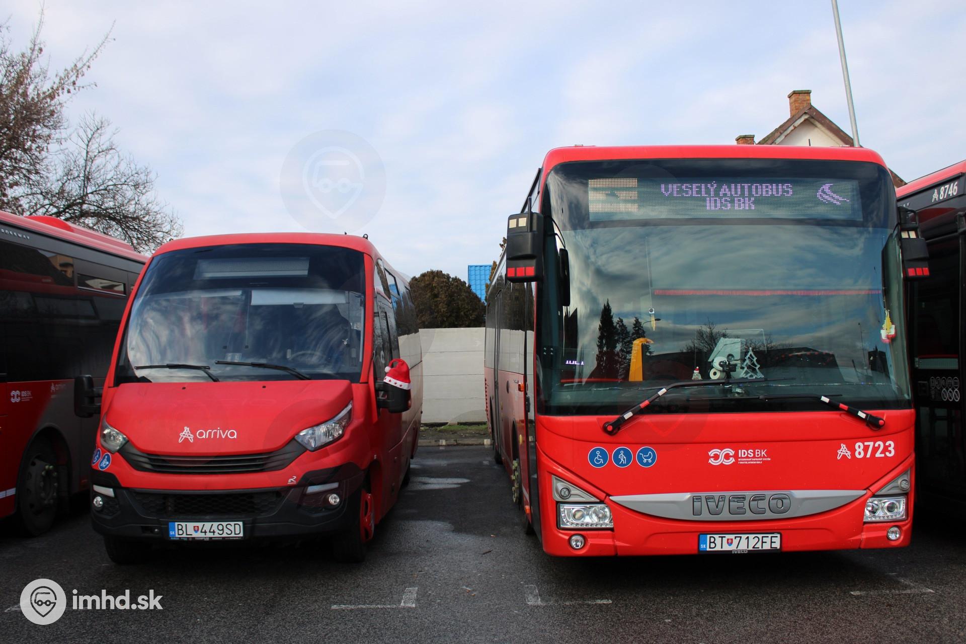 Dočasné autobusy #BL-449SD • imhd.sk Bratislava