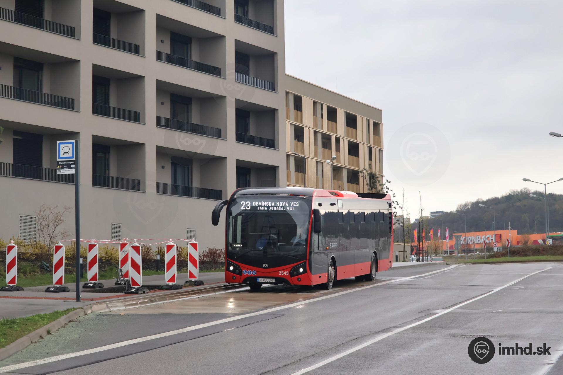 SOR NS 12 Diesel #2545 • imhd.sk Bratislava