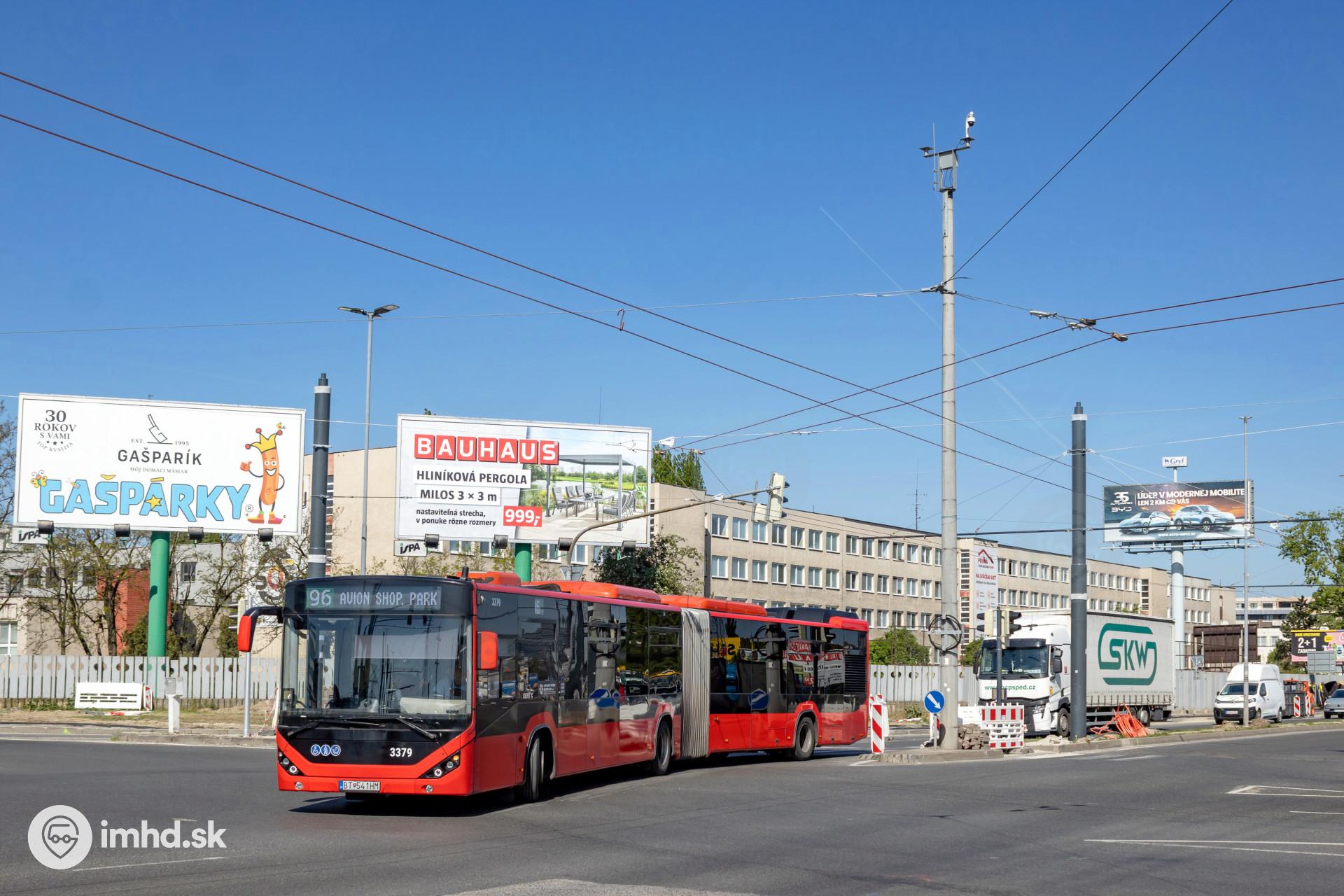 Otokar Kent C 18,75 #3379 • imhd.sk Bratislava