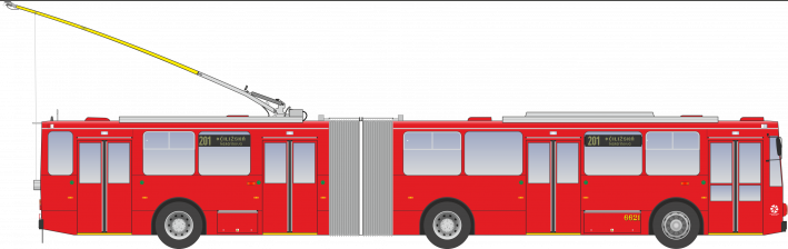 Škoda 15 Tr 13/6M #6621 after overhaul