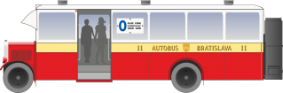 Praga NO #11 powered by wood gas after rebuilt