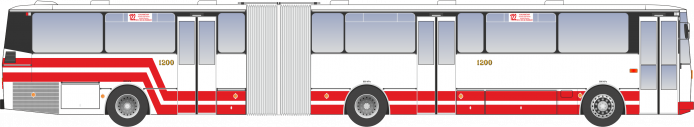 Karosa C 744.20 after overhaul
