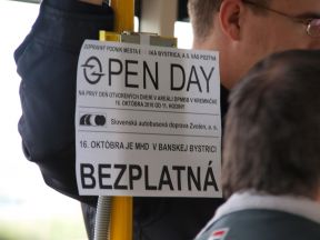 Cestovné platíte aj počas týždňa mobility (16. – 22.9.2013)