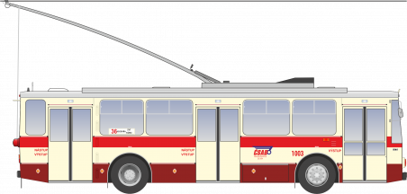 &Scaron;koda 14 Tr in original livery