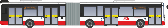 Iveco Urbanway 18M z prvej série