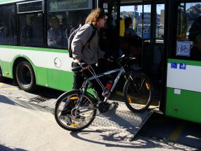 Preprava bicyklov na linke 14 na Jahodnú, Alpinku a Horný Bankov od 8.5.2010