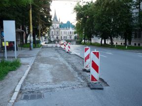 Dočasné presunutie zastávky Jakabov palác