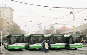 Pripomienka štvrťstoročnice autobusov Solaris Urbino v Košiciach (15.11.2025)