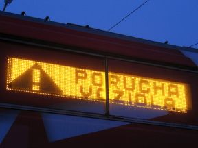 Odrieknuté spoje (13.1.2026 05:00 – 09:00)