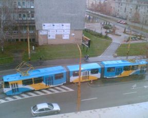 #500 na skúšobnej jazde po veľkej prehliadke