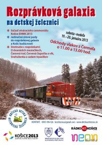 Cez víkend sa Detská železnica zmení na svet rozprávok (19. – 20.1.2013)