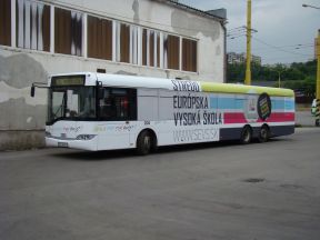 Solaris Urbino 15 #3526 s reklamou