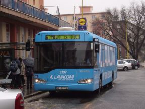 Solaris Urbino 12 #5102 opäť s reklamou