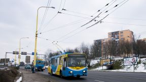 Trolejbus #2003 opäť v uliciach mesta