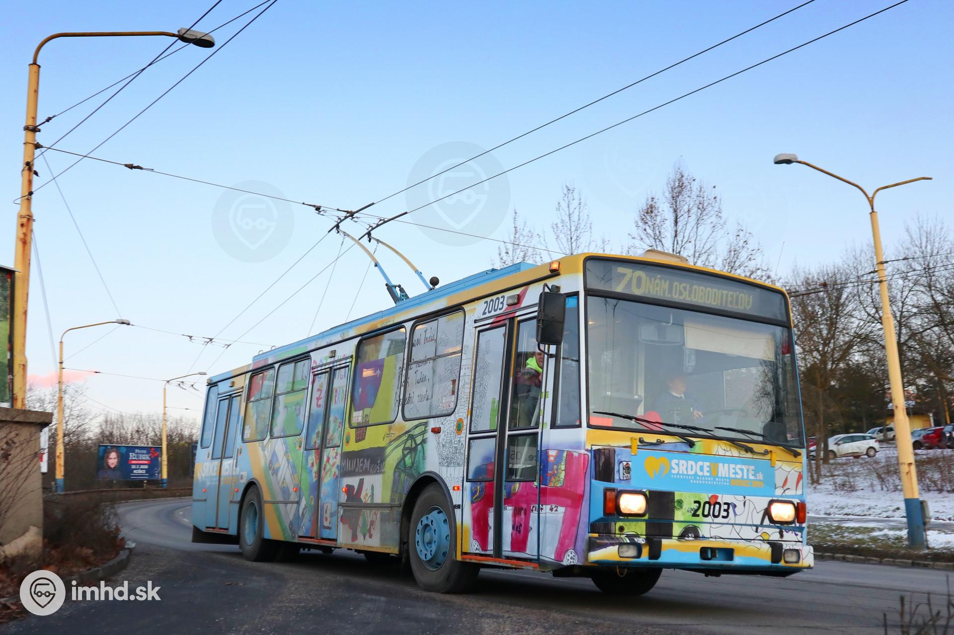  2003 Route 70 Lingov Imhd sk Ko ice