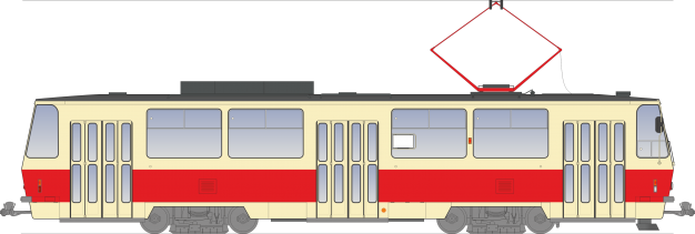 Tatra - ČKD T6A5 #600 pred zaradením do premávky