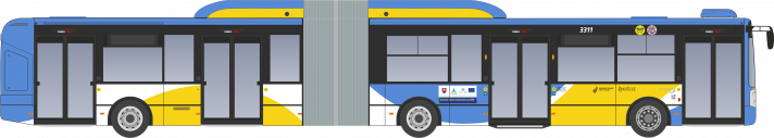 Irisbus Citelis 18M CNG z 2. série v novom korporátnom nátere