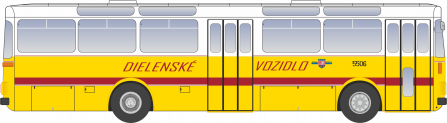 Karosa ŠL 11 #5506 ako dielenské vozidlo