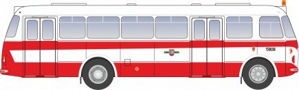 Jelcz MEX 272 E #5808 ako dielenské vozidlo