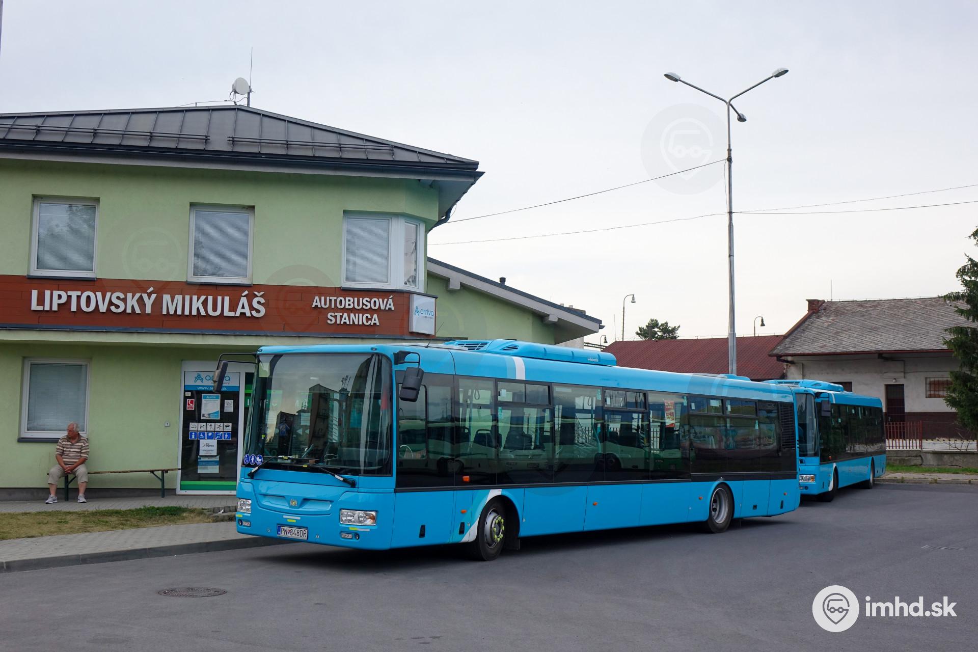 #PN-848DR, Generála Milana Rastislava Štefánika, Autobusová stanica