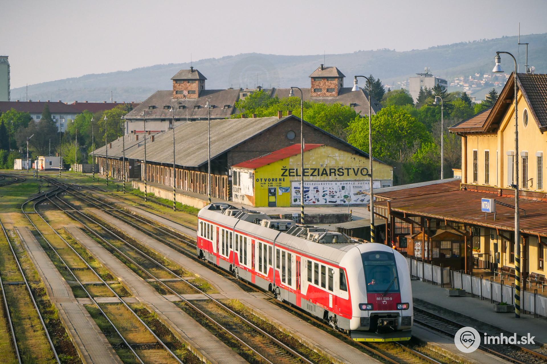 #861 030-9, Železničná stanica Nitra