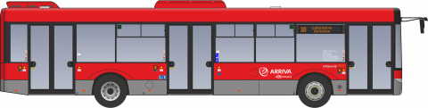 Solaris Urbino 12 po zmene názvu dopravcu