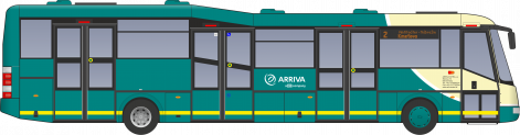 SOR BN 12 z roku 2007 v nátere Arriva