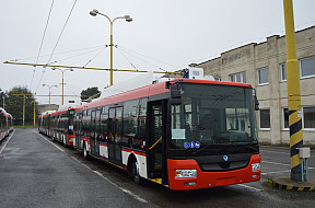 Vozidlový park trolejbusov posilnilo 10 nových vozidiel