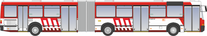 Ikarus 435.18A #329 po zaradení do premávky